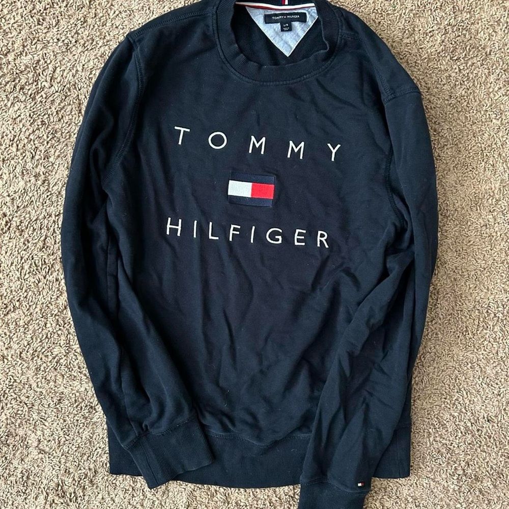 Tommy Hilfiger Men's Black Sweater